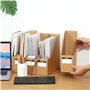 26cm x 9cm Carton Kraft Porte Revues Boîte de Rangement de Documents de Papeterie Diviseur D'org