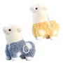 arrderly Lot de 2 porte-clés en peluche alpaga - Mini peluche kawaii - Pour maternelle