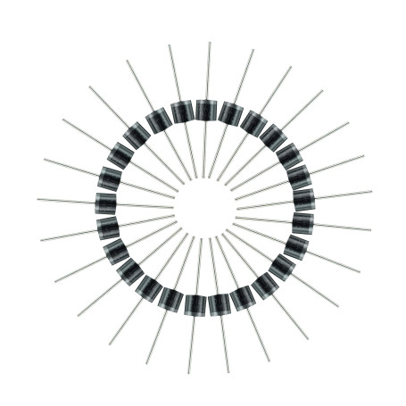 BOJACK 10A10 Diodes de redressement 10A 1000V Axial 10A10 10 Ampe 1000 volts Diodes électroniques au silicium (paquet de 20 pièc