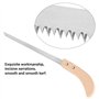 Jeffergarden Scie à Elaguer Portable Scie d'élagage Manuelle Scie à Élaguer Étroite Lame Manuelle Petite Dent Toit 325mm Lame Tr