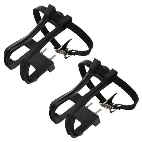 DONGKER 1 Paire Courroies de Pédale de Vélo