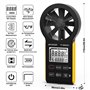 YF-6000GH Mode Intelligent Anemometre Portable Mesur