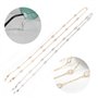 Chaînes de Lunettes cordon lunettes femme Élégant Retenue de Lunettes Perles Support de S