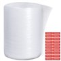 Rouleau Papier Bulle Déménagement 30cm x 22m film Bulles ave 20 Autocollants pour Objets Fragiles pour Déménagement, Emballage o