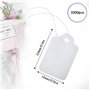 Étiquettes de Marquage 1000Pcs Étiquettes de Prix avec cordon pour produits Bijoux Vêtements Chaussures Sachets de Thé – 23 x 13