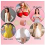 Ruban de Levage de Poitrine,Breast Lift Tape et 10 Paires de Cache-tétons,Boob Tape,Soutien Gorge Adhésif pour Femme Robe Robe d