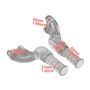 HDBUBALUS Repose-pieds passager pour moto Indien Scout 2015–2020 Scout Sixty 2016–2020