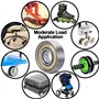 WZYTEU 32 Pcs Roulement 608zz, Carbone Acier Double Blindage 608 Bearing pour Patins Rollers Skateboard Longboard Trottinettes (