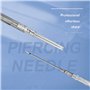 SOTICA Aiguilles Piercing 5PCS Catheter Piercing 16G Aiguille de Piercing Nez Oreille IV Aiguilles de Cathéter Piercing Outils d