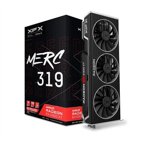 XFX Speedster MERC319 Radeon RX 6900XT Black Gaming Carte Graphique avec 16GB GDDR6