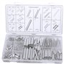 Assortiment de Ressorts de Compression et Traction 200 Pièces avec Boîte de Rangement - Tension et Pression