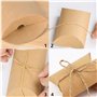 Hayaww 30 Pcs Sacs D'Oreiller En Papier Kraft Coffret Cadeau Sacs En Papier Kraft BoîTe-Cadeau Bricolage BoîTe à Oreillers Pour