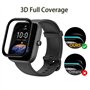 Vuciya [Lot de 3] pour Amazfit Bip 3 /Amazfit Bip 3 Pro Verre Trempé Protecteur d'écran,Incurvé Bords Complète Couverture HD Pro