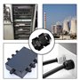 QitinDasen 25Pcs Premium Nylon PG13.5 Presse-Étoupes, 6~12mm Réglables IP68 Étanches Presse-Étoupe avec Joints d'Étanchéité, Éta