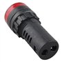 HALJIA Ad16–22SM LED Buzzer Signal d'alarme voyant lumineux Flash Alertor DC 12 V 20 mA 22 mm de diamètre