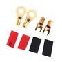 Mintice kit de câblage pour amplificateur de Voiture subwoofer Audio AMP RCA câble d'alimentation Fusible AGU Calibre 14 AWG GA