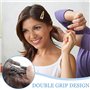 TRKETK 10 Pièces Pinces à Cheveux à Double Griffe Pinces à Cheveux à Pression en Métal Petite Pince Cheveux Femme à Double Poign