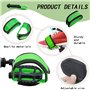 TRKETK 4 Paires Ceinture de Sangle de Pédales de Vélo, Sangle des Pieds à Vélo Universel Sangles de Pédales de Vélo d'Appartemen