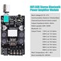 ZHITING Bluetooth Amplifier Board Module 2x50W Digital Stereo Audio Amp Board Dual Channel DC 5V-27V avec Filtre HiFi