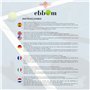 EBBOM Protecteur de Raquette de Padel Léger avec Drapeau Espagnol - Inclut Un Nettoyant pour Raquette - Haute Protection Toutes