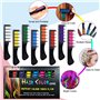 8Pcs Craie Pour Cheveux avec Couverture, EBANKU Coloration Temporaire Cheveux Craie Non Toxique Enfants Cadeaux pour pour fête, 