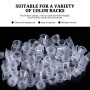 300 Pièces Tattoo Encre Cup pour Tatouage avec 2 Supports de Gobelets, 100 Petites, 100 Moyennes, 100 Grandes Capsules d'Encre p