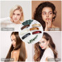 6Pcs Grandes Barrettes à Cheveux Automatiques Pinces à Cheveux Barrettes Clip,Rectangle Barrettes Clip Français, Forme rectangul
