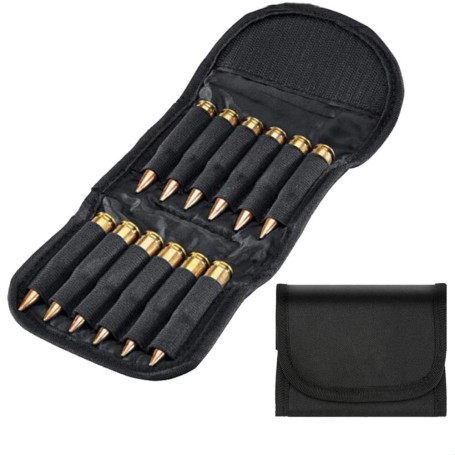 ACEXIER 12 Rond Pliable Porte-munitions Ceinture Sac Pistolet Porte-Balle Fusil de Chasse Balle Porte-Cartouche rembourré Suppor