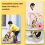 auvstar Support de Plancher de Vélo D'équilibre pour Enfants,Support Draisienne Support de Vélo Portable pour Enfant,Convient po