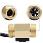 Kyrio 2PCS G3 / 4 "Commutateur de capteur à Effet Hall de débit d'eau Débitmètre Capteur de capteur de Compteur de Liquide 1-30L