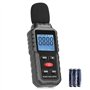 WIYETY Sonomètre numérique portable de 30 dB à 130 dB avec écran LCD et écran LCD portable pour bureau