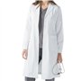 LEKEFETO Blouse de médecin blanche en coton pour femme et homme
