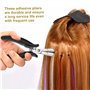 WANDGU Pince à Sceller pour Micro Anneaux: Pince Extension Cheveux pour Enlever les Extensions à la Kératine, Perles Hair Extens