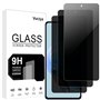 Vuciya Lot de 3 Verre Trempé Compatible avec Xiaomi Redmi Note 12 Pro 5G Anti-Espion Protection Écran 9H Dureté Vitre Film Résis