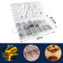 Royouzi 200 PièCes Ressort de Compression Jeu de Ressort de Traction MéCaniques 20 Tailles AdaptéEs à Tous Types D'Outils et D'é