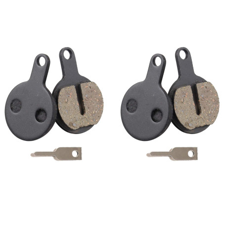 Futheda 2 Paires Bicyclette Plaquettes de Frein à Disque Semi-Métalliques compatibles avec Tektro Iox Lyra Novela