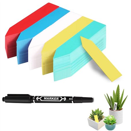 Gekamoyue Set de 100 Étiquettes pour Plantes