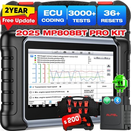 Autel MaxiPRO MP808BT Pro KIT Diagnostic Auto