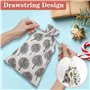 Petits Sacs Cadeaux Sacs en Tissu av