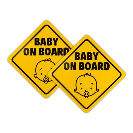Bébé à Bord Signe Magnétique Panneaux