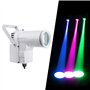 9w RGB Led Pinspot Lumiere Disco pour Boule a Facettes Projecteur Boule a Facette