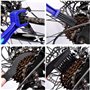 WJMY Bike Chain Cleaner Kit Nettoyage Velo 5 pièces Nettoyeur de Chaîne De Vélo pour Tous Les Types de Vélos pour Chaîne/Pneus/P