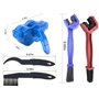 WJMY Bike Chain Cleaner Kit Nettoyage Velo 5 pièces Nettoyeur de Chaîne De Vélo pour Tous Les Types de Vélos pour Chaîne/Pneus/P