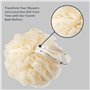 Large Fleur de Douche Exfoliante Couleur Crème de Qualité Supérieure