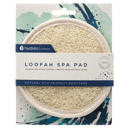 Hydréa London Coussin Corporel Exfoliant De Luxe En Loofah Égyptien Bio Naturel De Haute Qualité Spa Soins Du Corps Pour Bain Do
