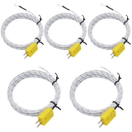 Taiss 5 pièces thermocouple type k capteurs de type K