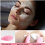 Silicone Visage Brosse Masque, 2Pcs Pinceau Masque 2 en 1, Brosse Nettoyante Visage, Pinceau Masque Double Embout, Pinceau Netto