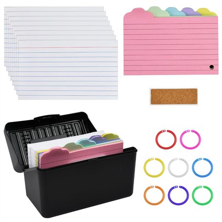 CAREDGO Boîte à Fiches