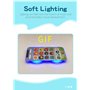 Téléphone Mobile Simulé Plastique Enfants à Ecran Tactile Téléphone Educatif Téléphone Portable Musique Anglais Jouet D'apprenti
