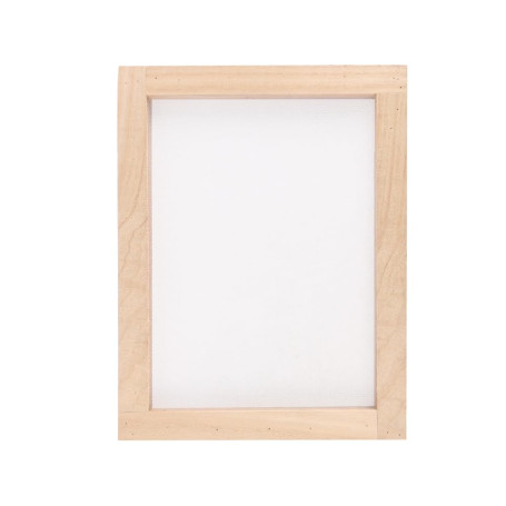 ANCLLO Ancient Paper Making Method Wooden Paper Making Crafting Paper Making Crafting Mold Frame Screen for DIY Handcrafts Suppl